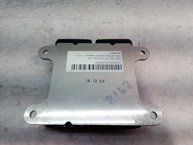 Recambio de centralita motor uce para opel vectra c caravan elegance referencia OEM IAM 8972586910 1310001270 8972586910