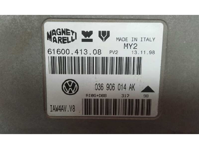 Recambio de centralita motor uce para volkswagen lupo (6x1/6e1) advance referencia OEM IAM 036906014AK 6160041308 