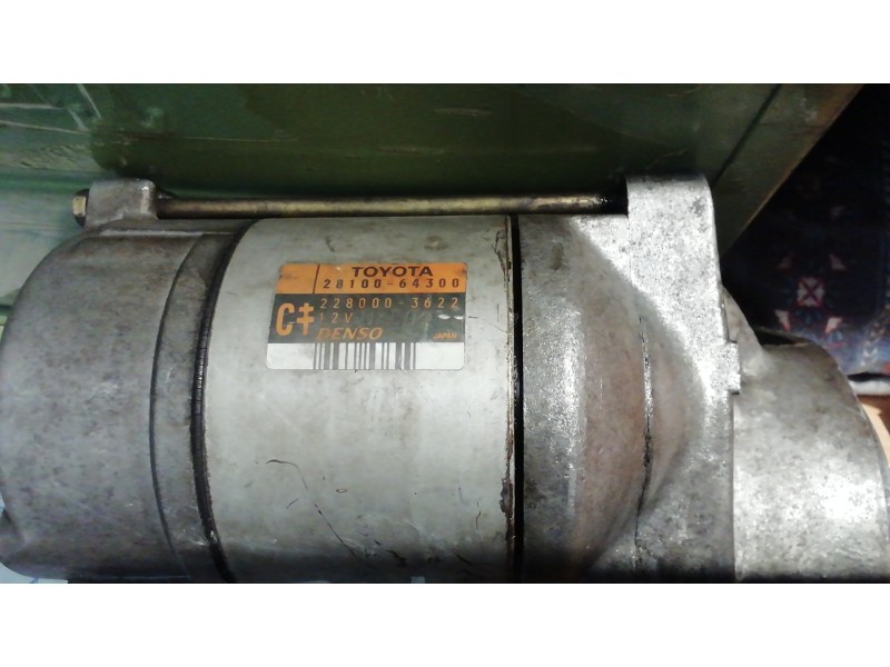Recambio de motor arranque para toyota rav 4 (a2) referencia OEM IAM 2810064300 2280003622 2810064300
