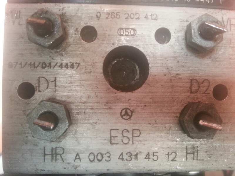 Recambio de abs para mercedes-benz clase a (w168) referencia OEM IAM 0265202412 A0034314512 0265202412