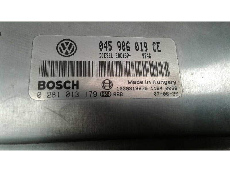 Recambio de centralita motor uce para skoda fabia (5j2 ) urban referencia OEM IAM 045906019CE 0281013179 