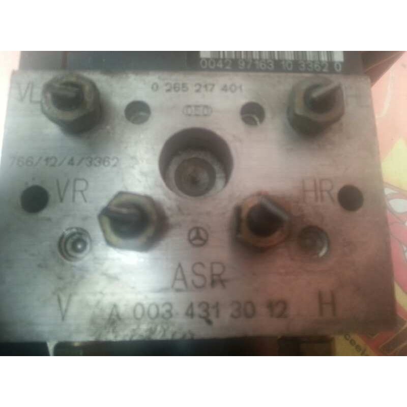 Recambio de abs para mercedes-benz clase e (w210) berlina diesel 3.0 turbodiesel cat referencia OEM IAM 0265217401 A0034313012 0
