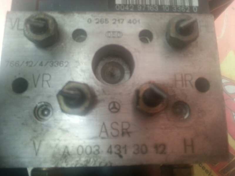 Recambio de abs para mercedes-benz clase e (w210) berlina diesel 3.0 turbodiesel cat referencia OEM IAM 0265217401 A0034313012 0