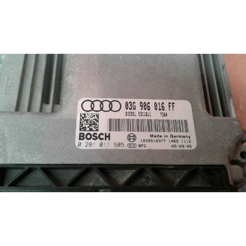 Recambio de centralita motor uce para audi a3 (8p) 2.0 tdi ambiente referencia OEM IAM 0281011905 03G906016FF 