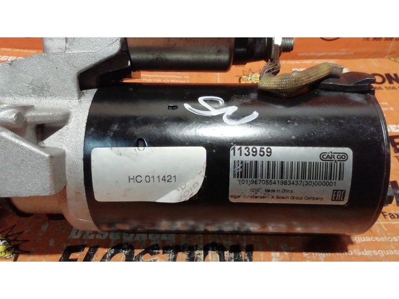 Recambio de motor arranque para ford transit caja cerrada ´06 referencia OEM IAM 113959 HC011421 113959