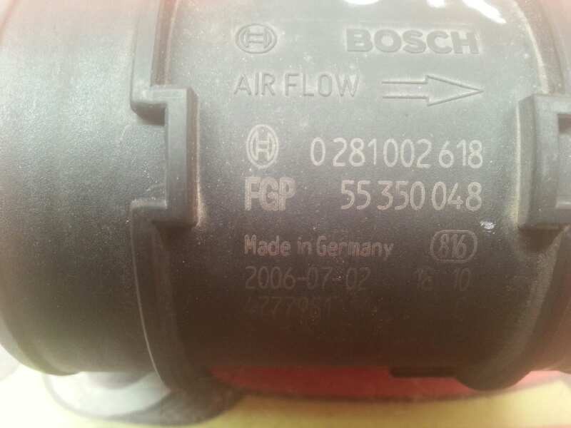 Recambio de caudalimetro para opel vectra c berlina 1.9 cdti referencia OEM IAM 0281002618 55350048 0281002618 Recambio de caudalimetro para opel vectra c berlina 1.9 cdti referencia OEM IAM 0281002618 55350048 0281002618