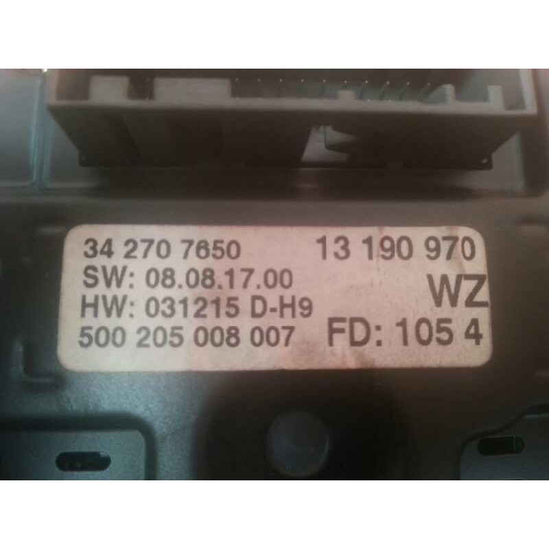 Recambio de pantalla multifuncion para opel vectra c berlina 1.9 16v cdti cat (z 19 dth / lrd) referencia OEM IAM 342707650 0312