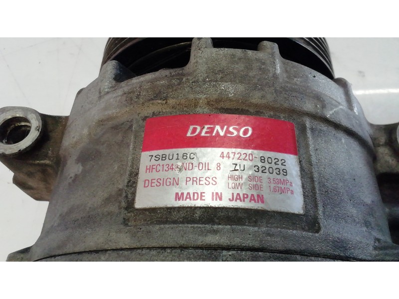 Recambio de compresor aire acondicionado para bmw serie 5 berlina (e39) 530d referencia OEM IAM 7SBU16C 7SBU16C 4472208022