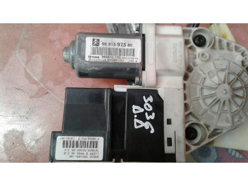 Recambio de elevalunas delantero derecho para citroën c5 berlina exclusive referencia OEM IAM 9681597580  