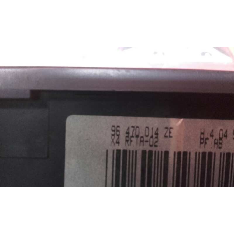 Recambio de mando climatizador para citroën c5 berlina 2.0 hdi exclusive automático referencia OEM IAM 96470014ZE 96470014ZE 964