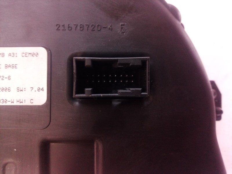 Recambio de cuadro instrumentos para citroën c2 audace referencia OEM IAM P9660225780 P9660225780 P9660225780