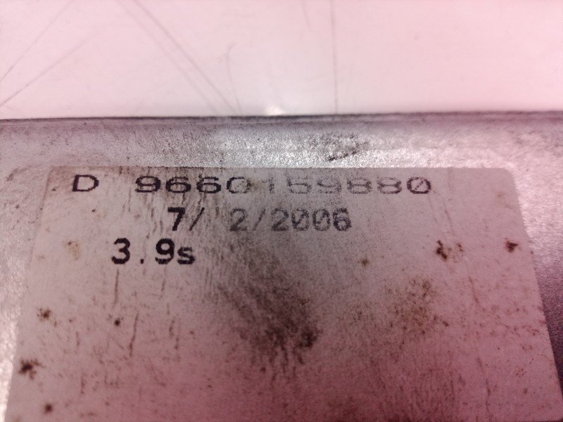 Recambio de elevalunas delantero derecho para citroën c2 audace referencia OEM IAM 9660159880 9660159880 9660159880