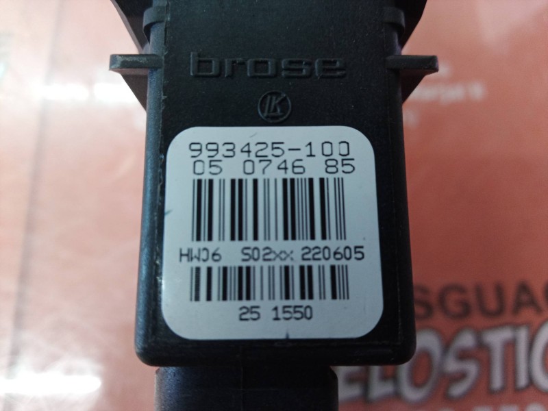 Recambio de motor elevalunas trasero derecho para volkswagen touran (1t1) trendline referencia OEM IAM 1K0959704B 1K0959704B 1K0