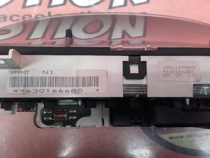 Recambio de cuadro instrumentos para citroën berlingo 1.9 diesel referencia OEM IAM 9630166680 09021499907 9630166680 Recambio de cuadro instrumentos para citroën berlingo 1.9 diesel referencia OEM IAM 9630166680 09021499907 9630166680