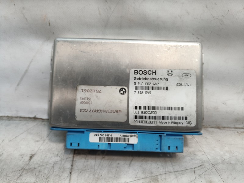 Recambio de centralita cambio automatico para bmw serie 5 berlina (e39) 525i referencia OEM IAM 0260002642 7512061 7512045