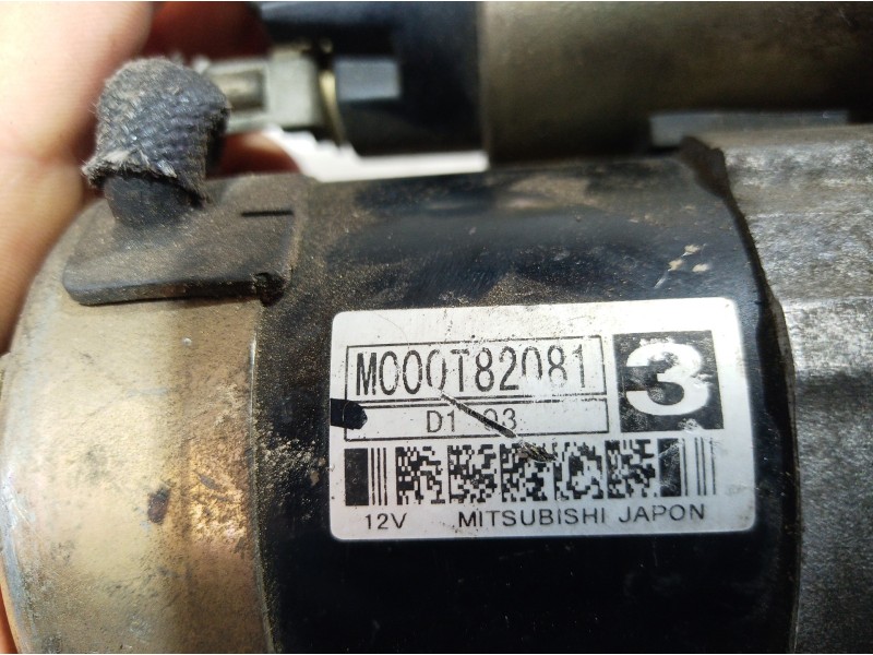 Recambio de motor arranque para peugeot 206 berlina referencia OEM IAM M000T82081 M000T82081 M000T82081