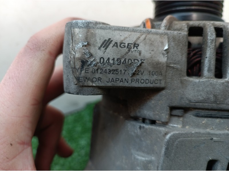 Recambio de alternador para opel astra gtc enjoy referencia OEM IAM 012432517 012432517 012432517