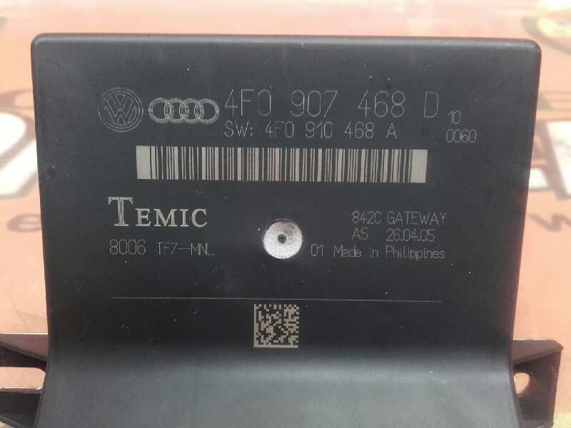 Recambio de modulo electronico para audi a6 berlina (4f2) 3.0 v6 24v tdi referencia OEM IAM 4F0907468D 4F0910468A 