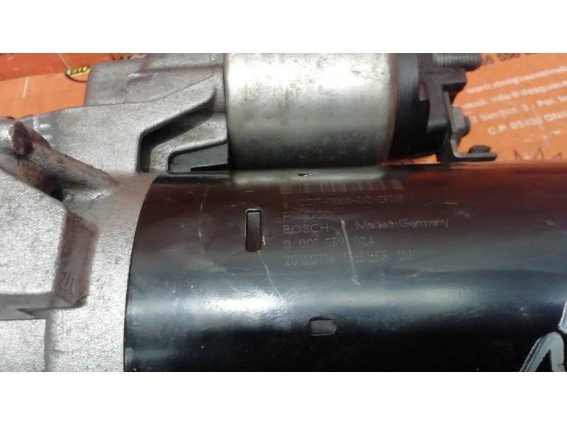 Recambio de motor arranque para ford transit caja cerrada ´06 referencia OEM IAM 0001139024 20120114 0001139024