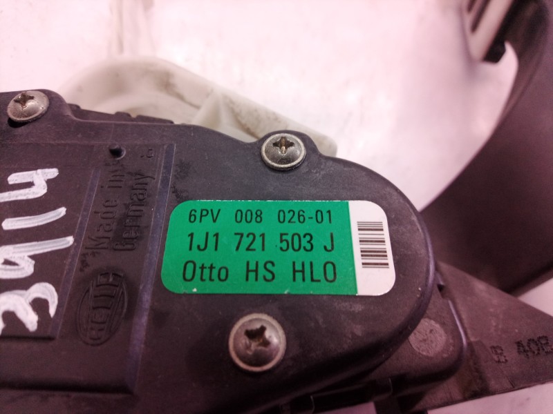 Recambio de potenciometro pedal para audi tt (8n3/8n9) 1.8 20v turbo referencia OEM IAM 1J1721503J 1J1721503 1J1721503