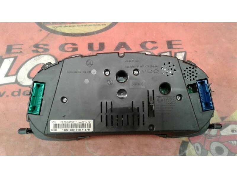 Recambio de cuadro instrumentos para skoda octavia berlina (1u2) 1.9 tdi glx referencia OEM IAM 1U0920810F  