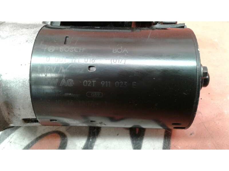 Recambio de motor arranque para volkswagen polo (9n1) 1.2 12v referencia OEM IAM 0001121016 02T911023E 
