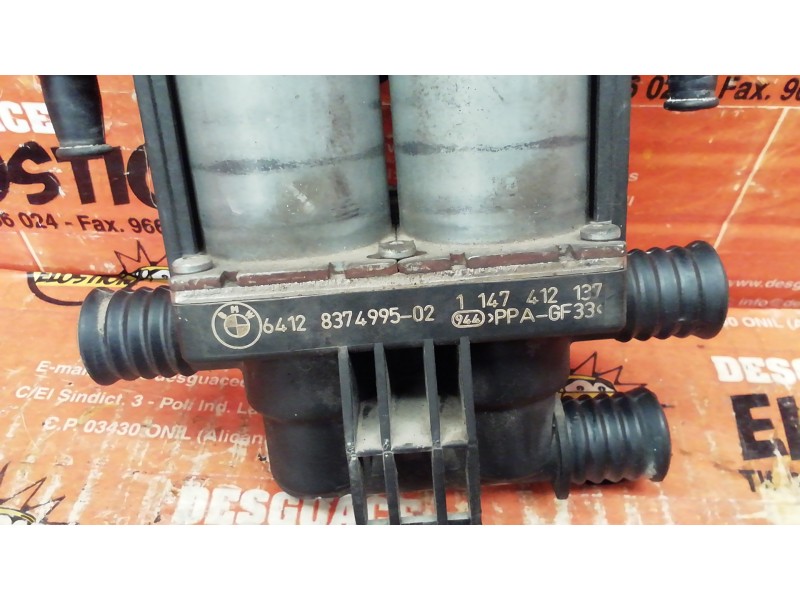 Recambio de valvula intercambio de calefaccion para bmw serie 5 berlina (e39) 520i referencia OEM IAM 6412837499502 641283749950