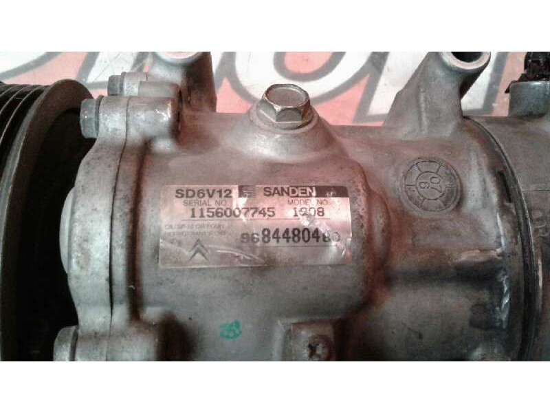 Recambio de compresor aire acondicionado para citroën c3 pluriel referencia OEM IAM 9684480480  