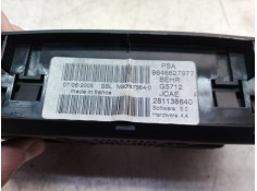 Recambio de mando calefaccion / aire acondicionado para peugeot 307 cc (s2) básico referencia OEM IAM 9646627977 9646627977 9646 2