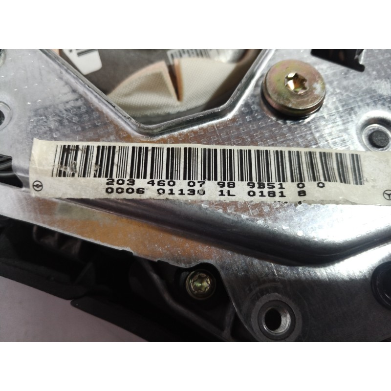 Recambio de airbag volante para mercedes-benz clase c (w203) sportcoupe c 200 compressor (203.745) referencia OEM IAM 2034600798