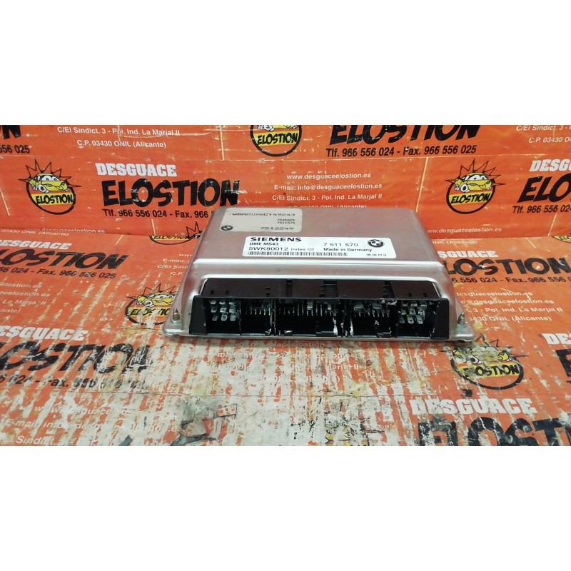 Recambio de centralita motor uce para bmw serie 5 berlina (e39) 520i referencia OEM IAM 7511570 7511570 7511570