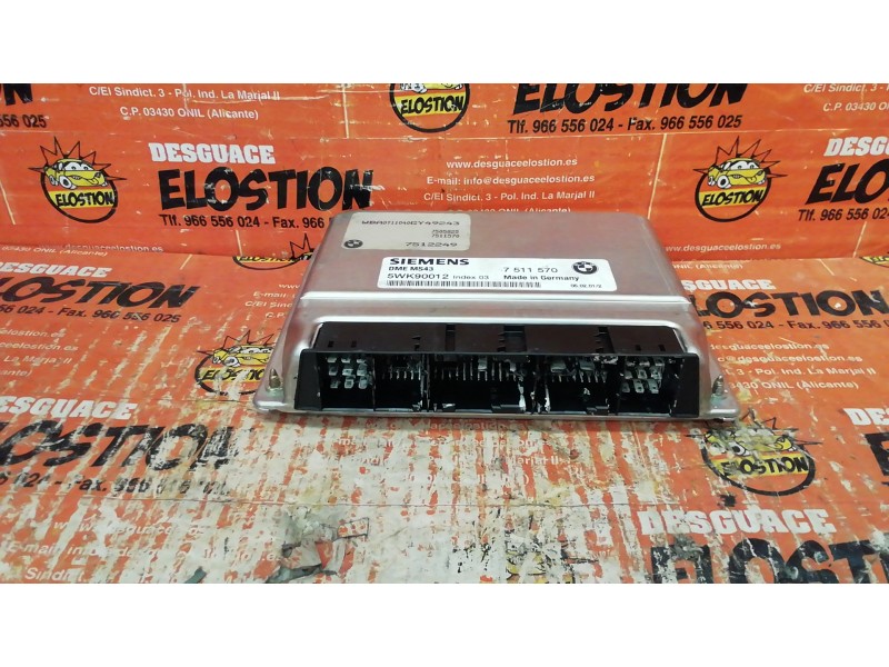 Recambio de centralita motor uce para bmw serie 5 berlina (e39) 520i referencia OEM IAM 7511570 7511570 7511570