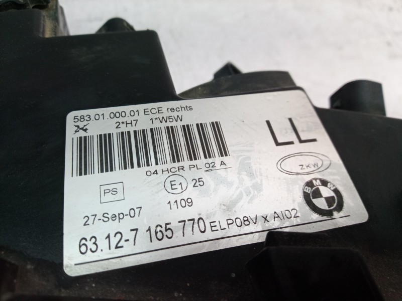 Recambio de faro derecho para bmw serie 3 touring (e46) 330xi referencia OEM IAM 5830100001 5830100001 5830100001