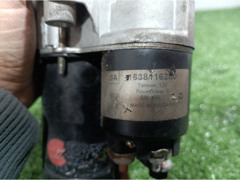 Recambio de motor arranque para peugeot 307 berlina (s2) xr referencia OEM IAM 1638116280 1638116280 1638116280