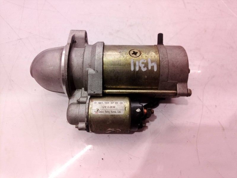 Recambio de motor arranque para ssangyong kyron 200 xdi premium 4wd referencia OEM IAM 6611513701 6611513701 6611513701