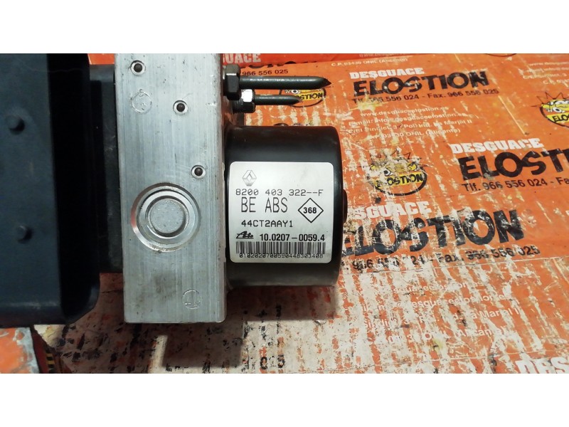 Recambio de abs para renault twingo authentique referencia OEM IAM 8200403322F 8200403322F 8200403322F