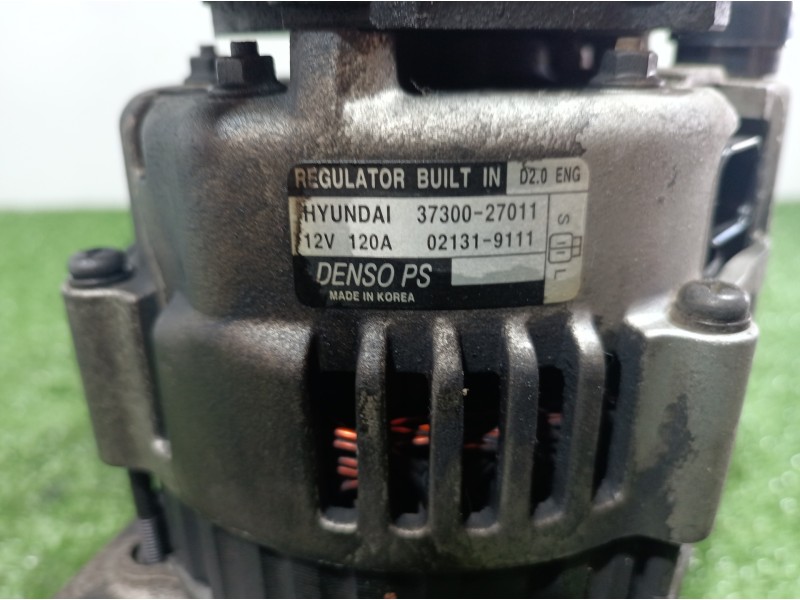 Recambio de alternador para kia carens 2.0 turbodiesel cat referencia OEM IAM 3730027011 3730027011 021319111