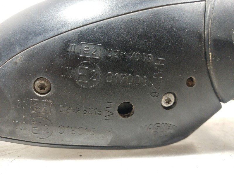 Recambio de retrovisor derecho para peugeot 206 berlina referencia OEM IAM 017003 017003 017003