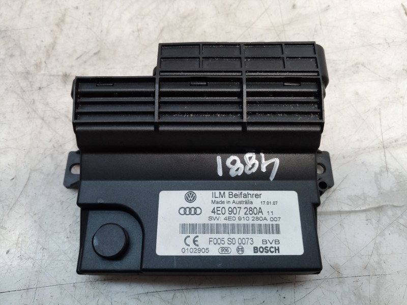Recambio de modulo electronico para audi a8 (4e2) 4.2 v8 32v fsi referencia OEM IAM 4E0907280A 4E0907280A 4E0907280