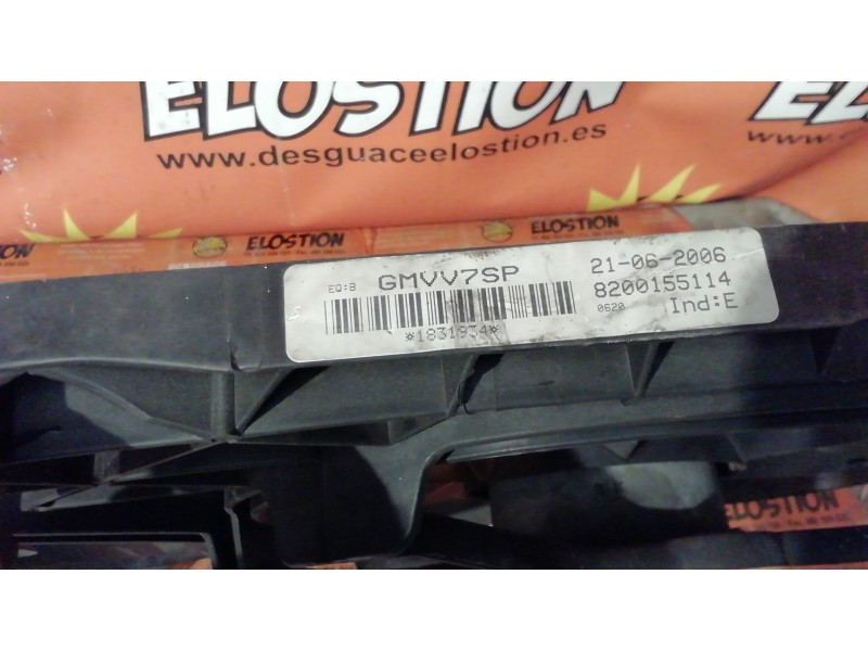 Recambio de electroventilador para renault laguna ii (bg0) authentique referencia OEM IAM 8200155114 8200155114 8200155114