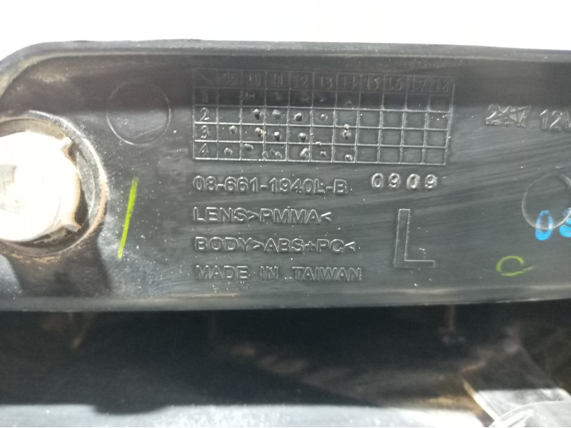 Recambio de piloto trasero izquierdo para citroën nemo xtr plus referencia OEM IAM 086611940LB 086611940LB 086611940