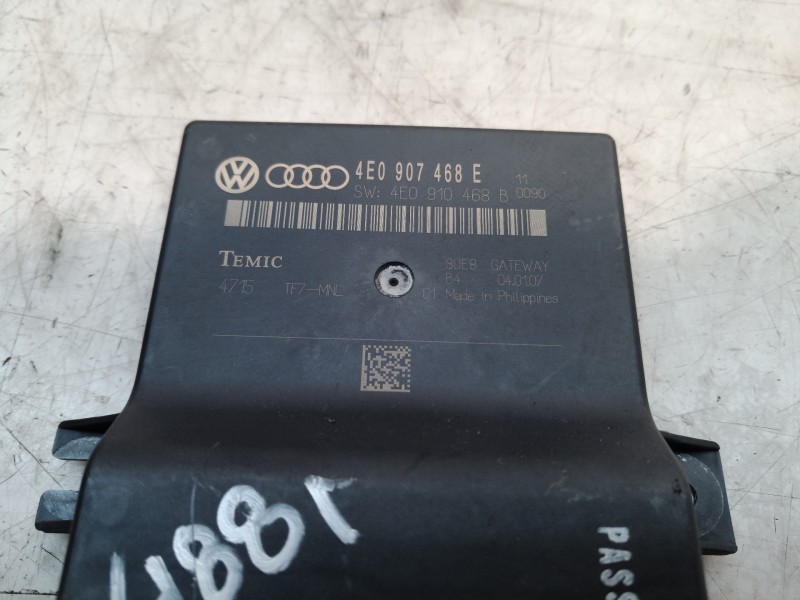 Recambio de modulo electronico para audi a8 (4e2) 4.2 v8 32v fsi referencia OEM IAM 4E0907468E 4E0907468E 4E0907468