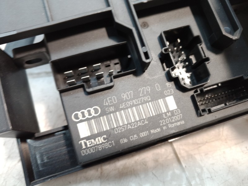 Recambio de modulo electronico para audi a8 (4e2) 4.2 v8 32v fsi referencia OEM IAM 4E0907279Q 4E0907279Q 4E0907279