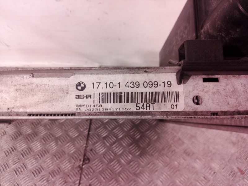 Recambio de radiador agua para bmw x5 (e53) 3.0 24v cat referencia OEM IAM   