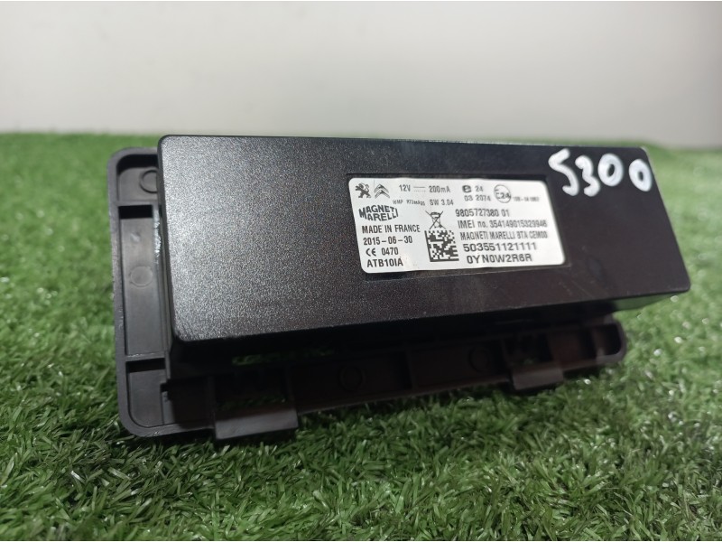 Recambio de modulo electronico para peugeot 208 active referencia OEM IAM 9805727380 1659708X 9810624380