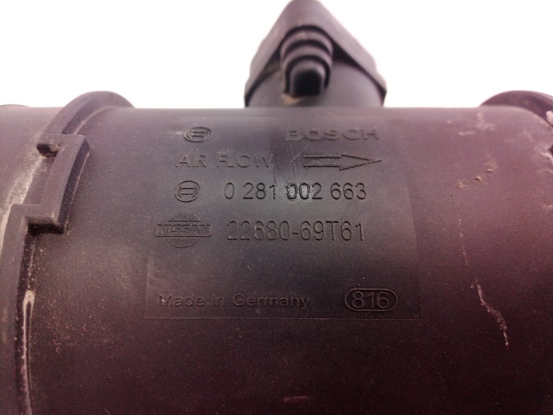 Recambio de caudalimetro para nissan cabstar tlo referencia OEM IAM 0281002663 0281002663 2268069T61