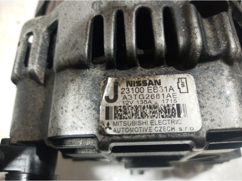 Recambio de alternador para nissan cabstar 09.06 referencia OEM IAM 23100EB31A 23100EB31A 23100EB31