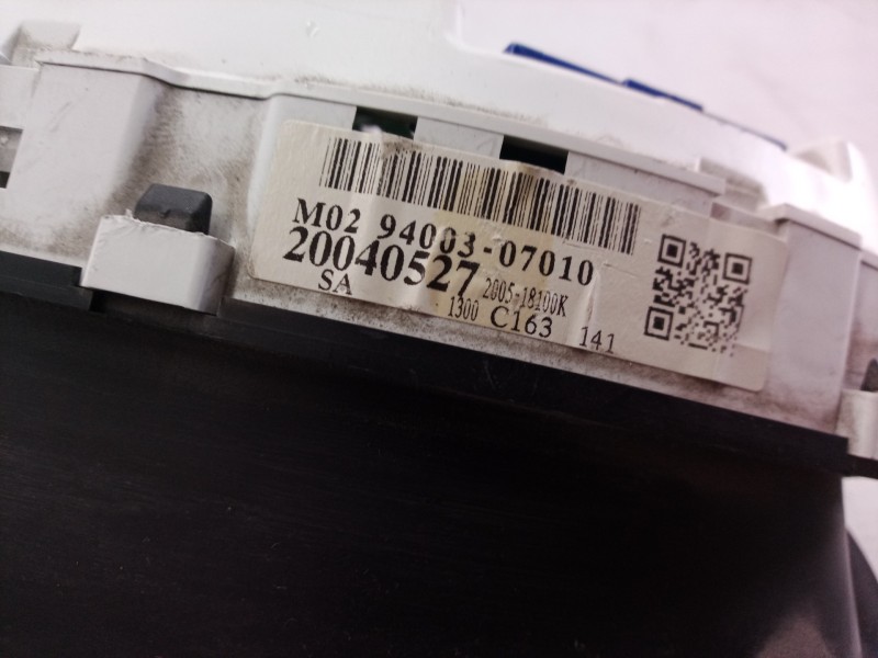 Recambio de cuadro instrumentos para kia picanto 1.1 active referencia OEM IAM M029400307010 M029400307010 9400307010