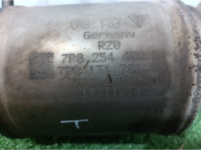 Recambio de catalizador para volkswagen touareg (7p6) v6 tdi bluemotion premium referencia OEM IAM 7P0254400C 7P0254400C 7P6230A