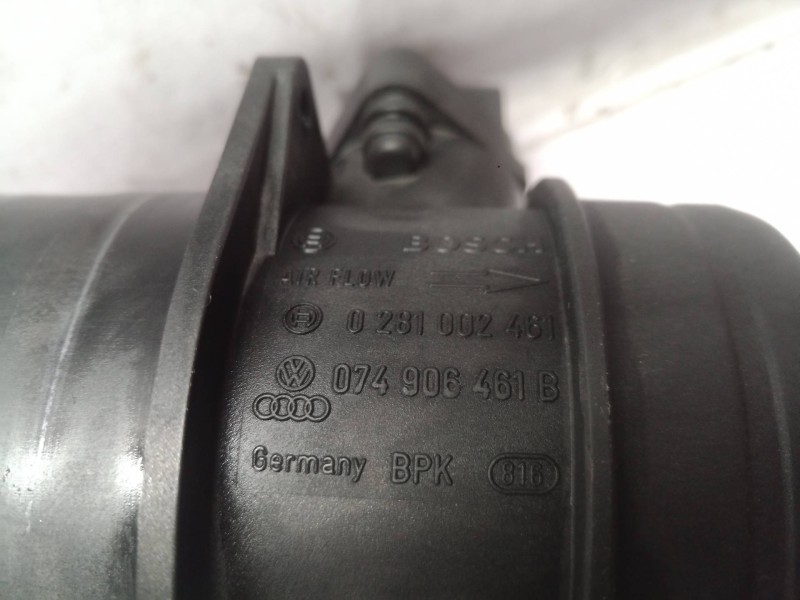 Recambio de caudalimetro para volkswagen passat berlina (3c2) highline referencia OEM IAM 0281002461 0281002461 074906461B